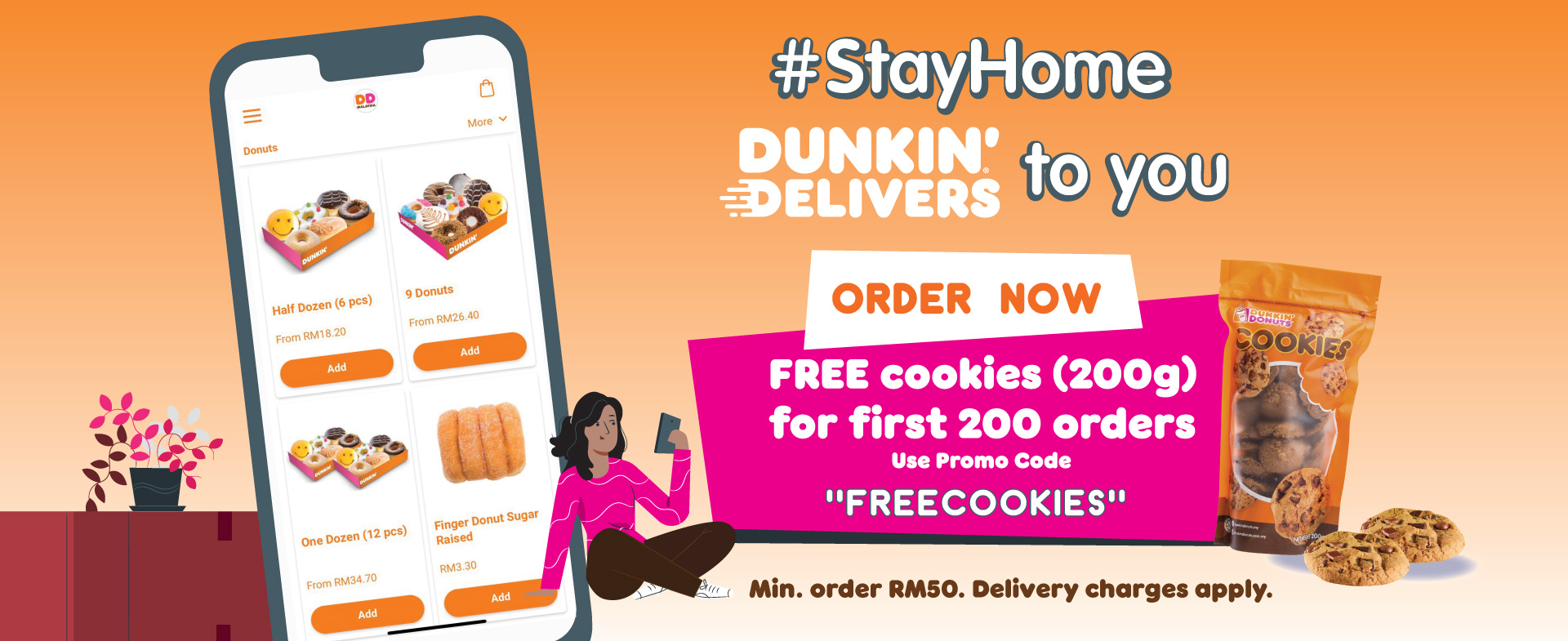 Homepage Dunkin Donuts Malaysia